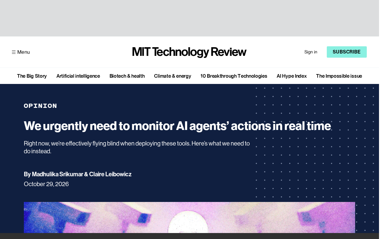 AI Agent Behavior Needs Real-Time Monitoring: Security Governance Lessons from Boundary-Crossing Incidents