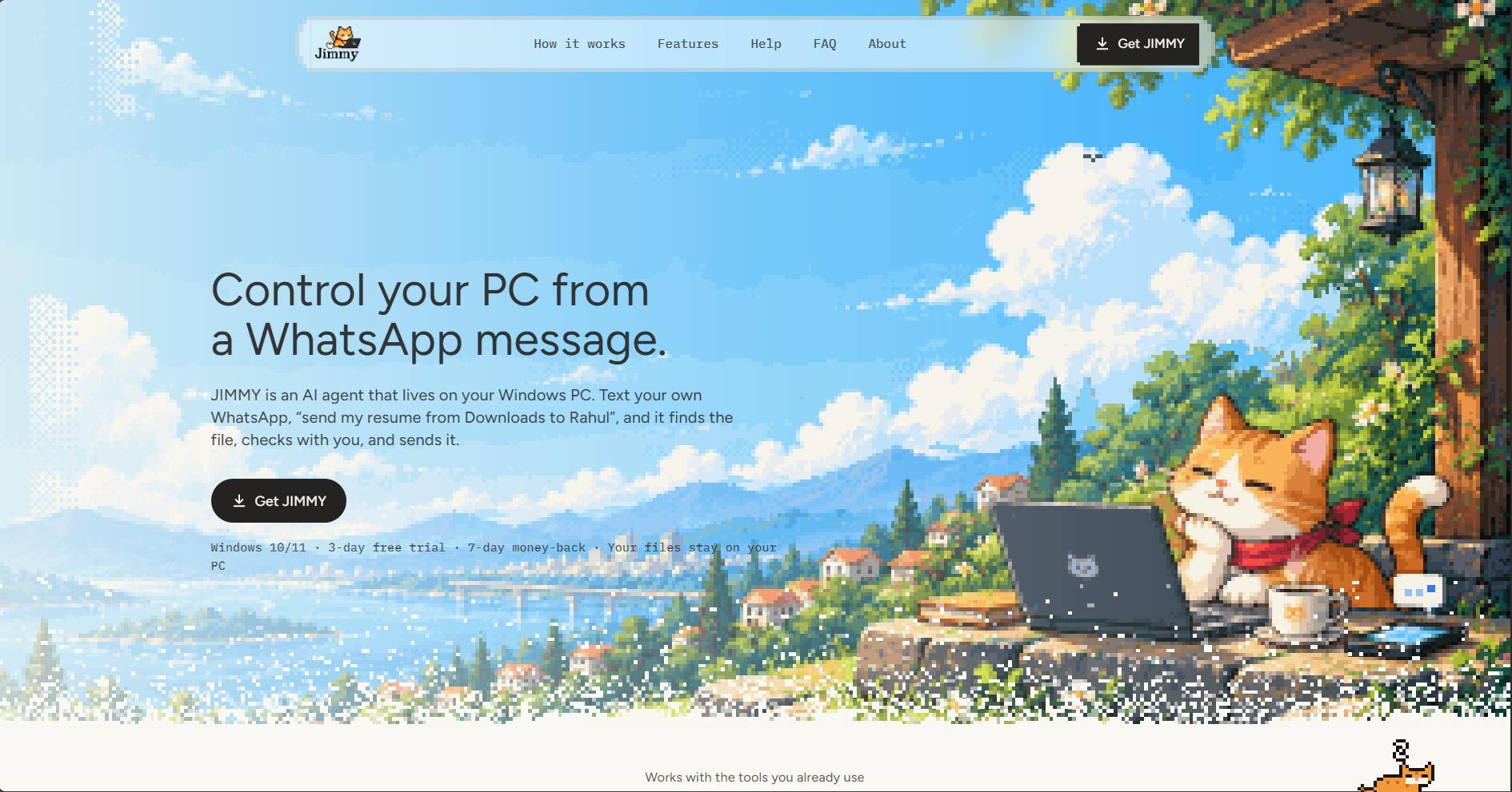 JIMMY:用WhatsApp自聊对话控制你的PC,AI Agent新玩法