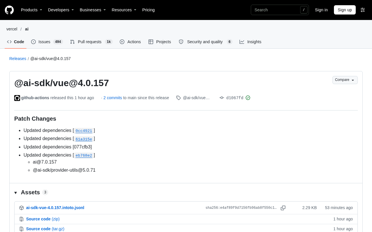 rss source: @ai-sdk/vue@4.0.157
