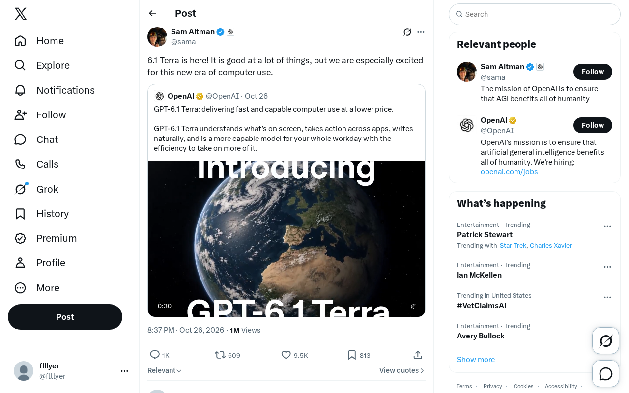 OpenAI Releases 6.1 Terra: Opening a New Era of Computer Use
