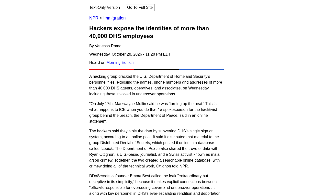 Over 40,000 DHS Employee Identities Leaked: A Data Security Wake-Up Call Behind the Hack
