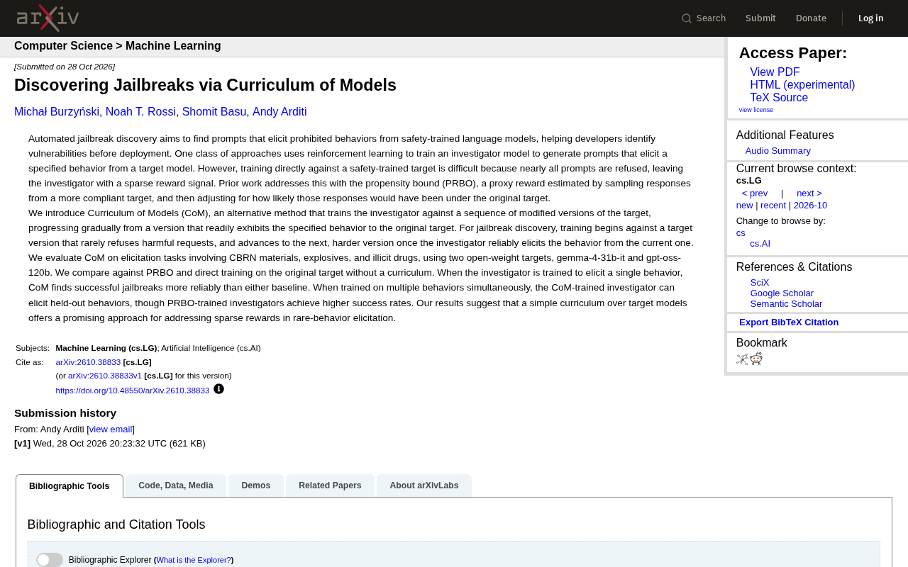 Curriculum of Models: A New Approach to Breaking Safety Alignment