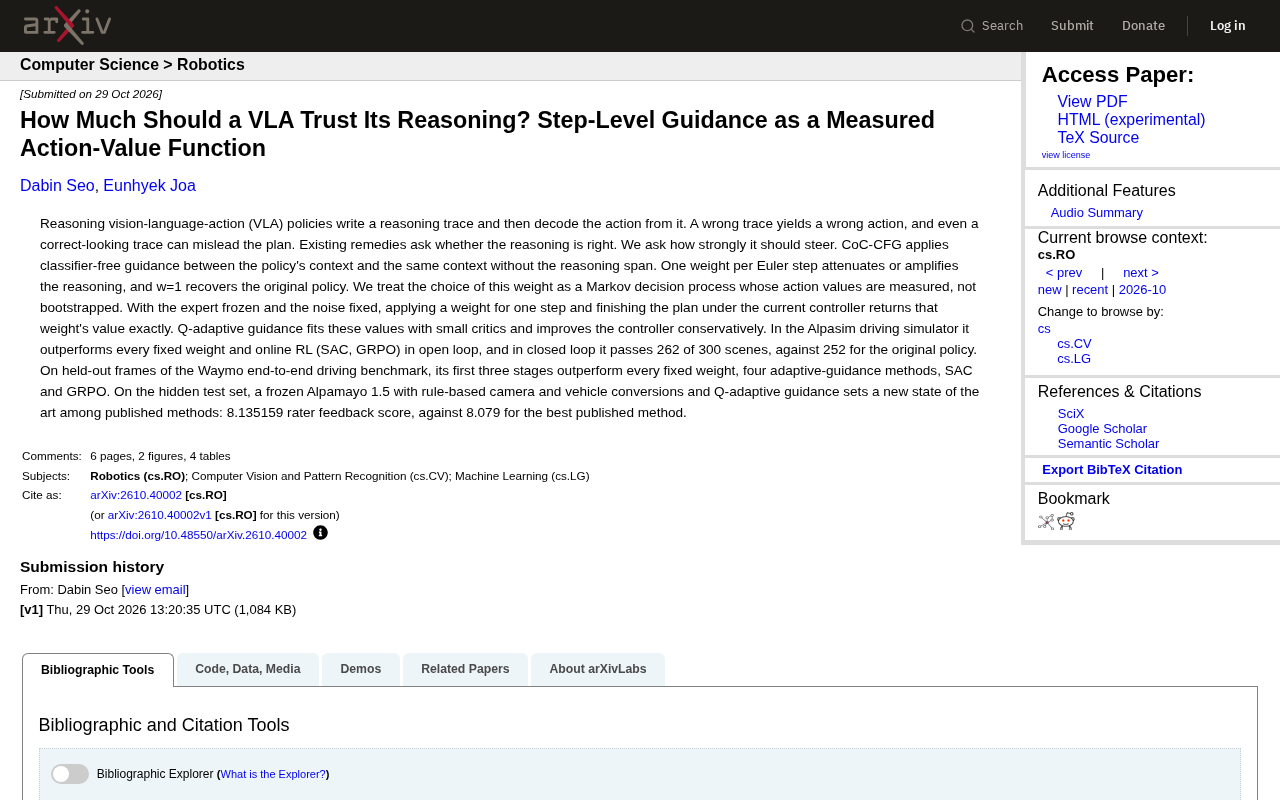 How Much Should You Trust VLA Reasoning? Q-Adaptive Guidance Sets New Waymo SOTA