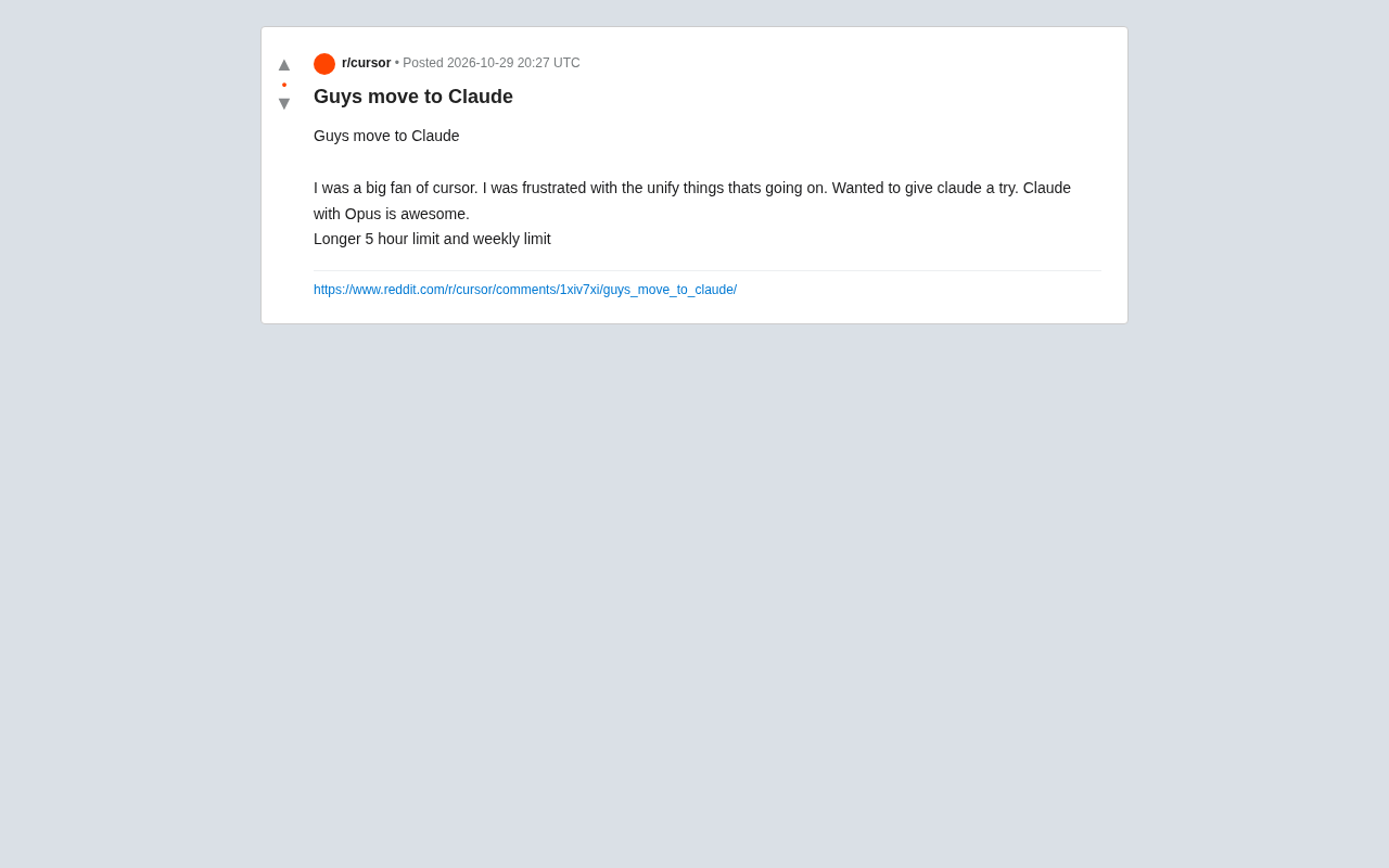 Switching from Cursor to Claude: A Developer's Hands-On Experience
