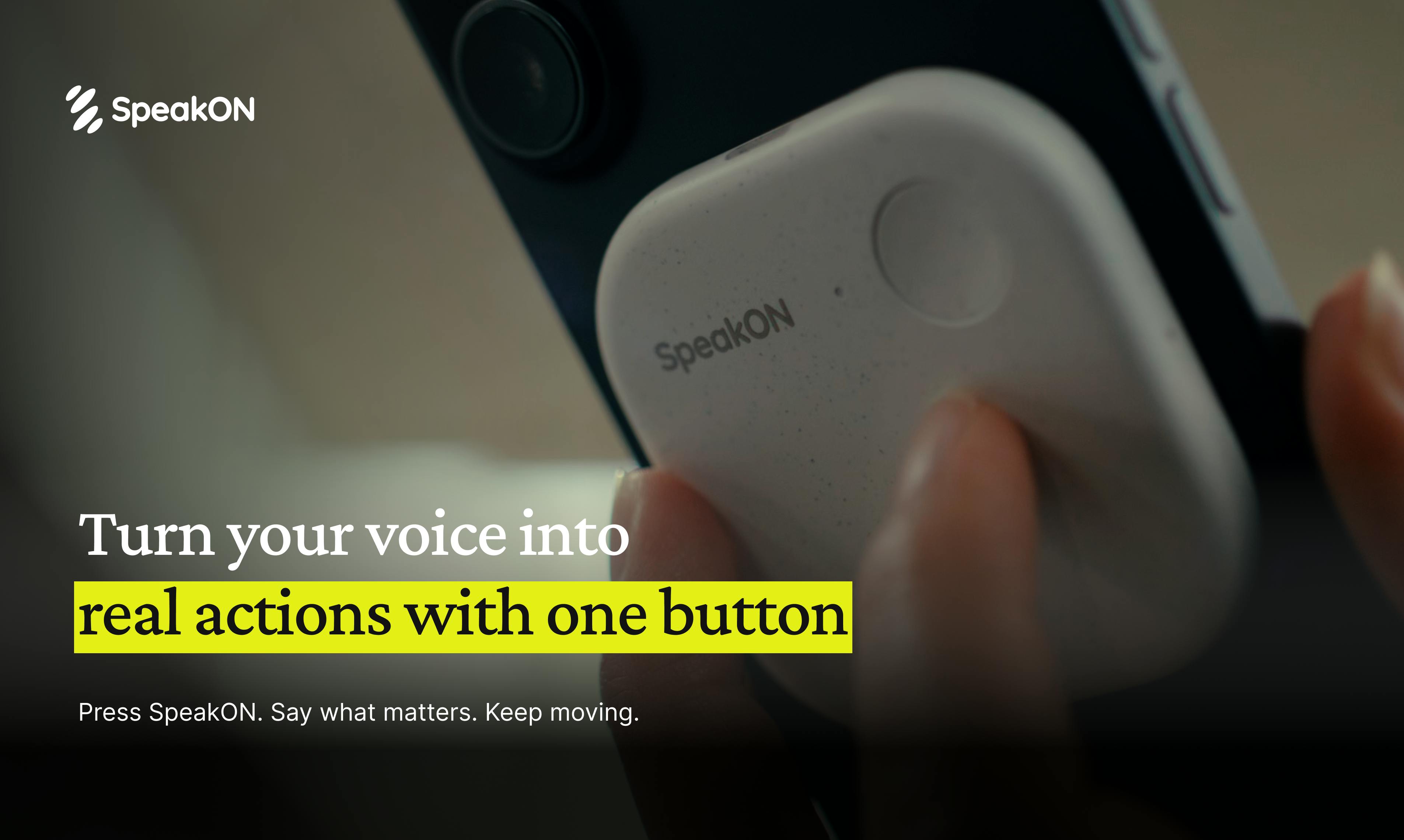 SpeakON Agent: Driving Agents with Natural Voice to Get Real Work Done