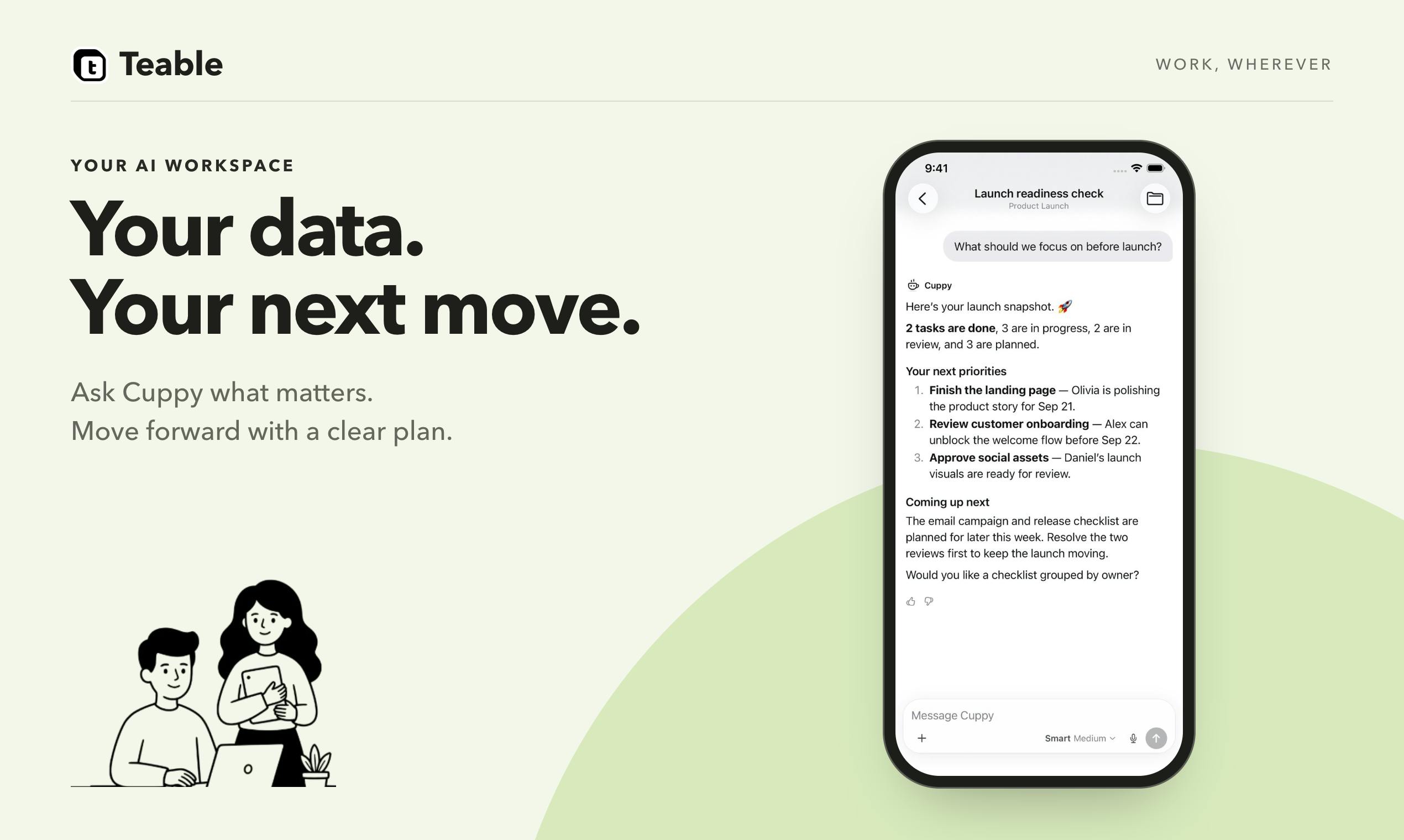Teable Mobile: Build Team Databases and Automation Apps from Your Phone
