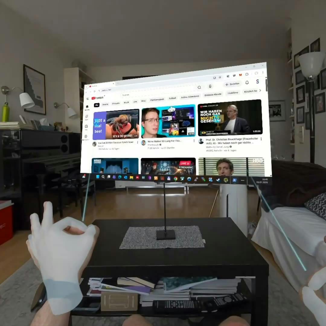StereoLift Live: Bringing Your Desktop to Quest in Real-Time 3D