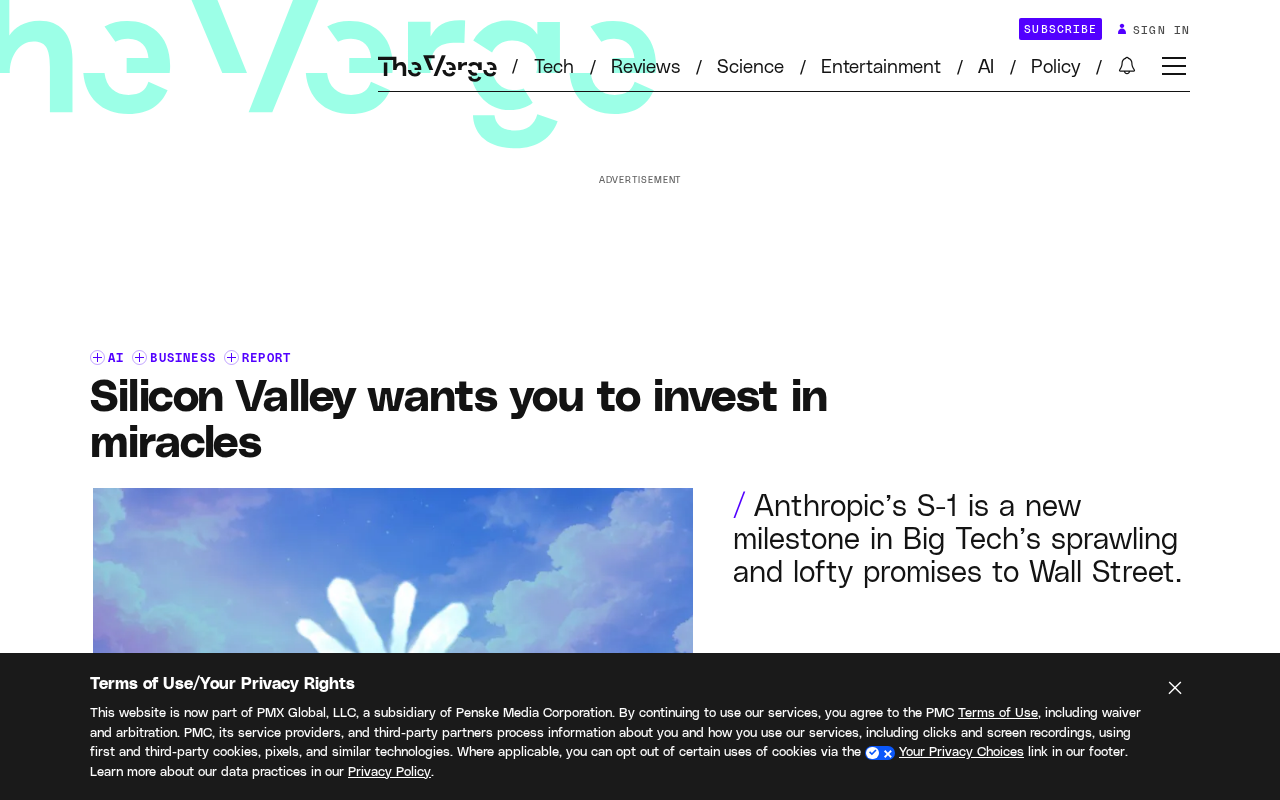 Silicon Valley Is Selling You the Miracle Trade: The Risks and Opportunities Behind the AI Investment Boom