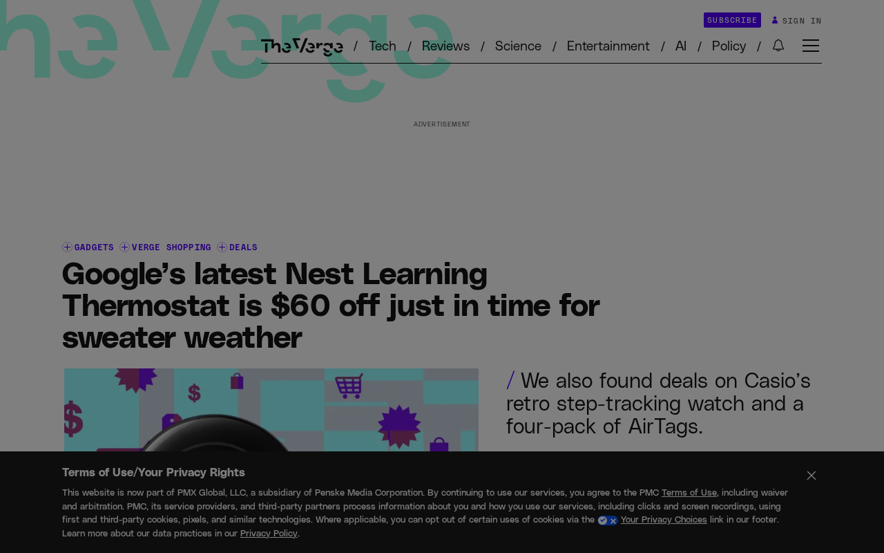 Google's 4th-Gen Nest Learning Thermostat Drops $60: A Good Time to Buy Smart Temperature Control