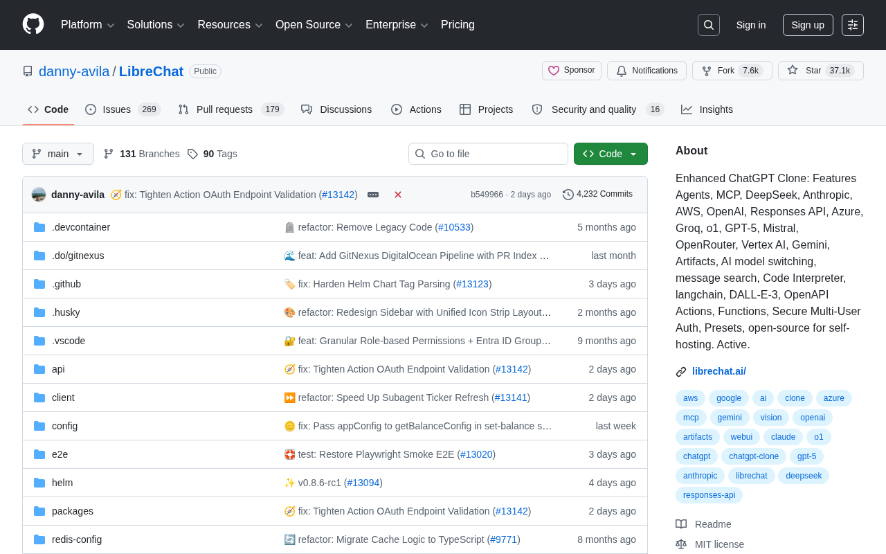 LibreChat 开源部署指南:支持 GPT-5、DeepSeek 的多模型 AI 聊天平台深度解析