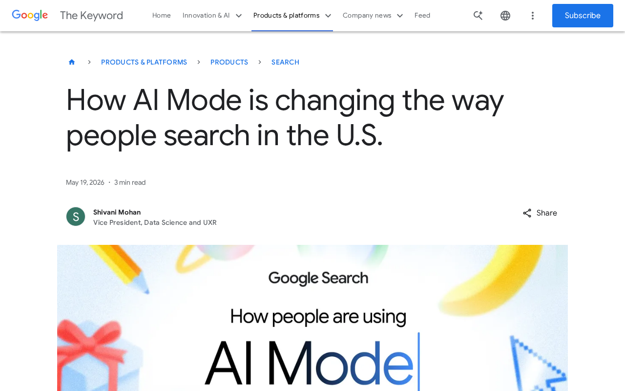 Google AI Mode搜索革命:自然语言如何取代关键词搜索