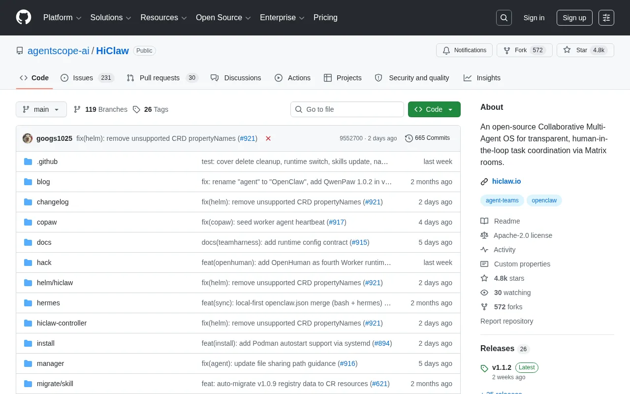 HiClaw Open-Source Multi-Agent Collaboration System: A New Paradigm for Human-AI Collaboration Based on the Matrix Protocol